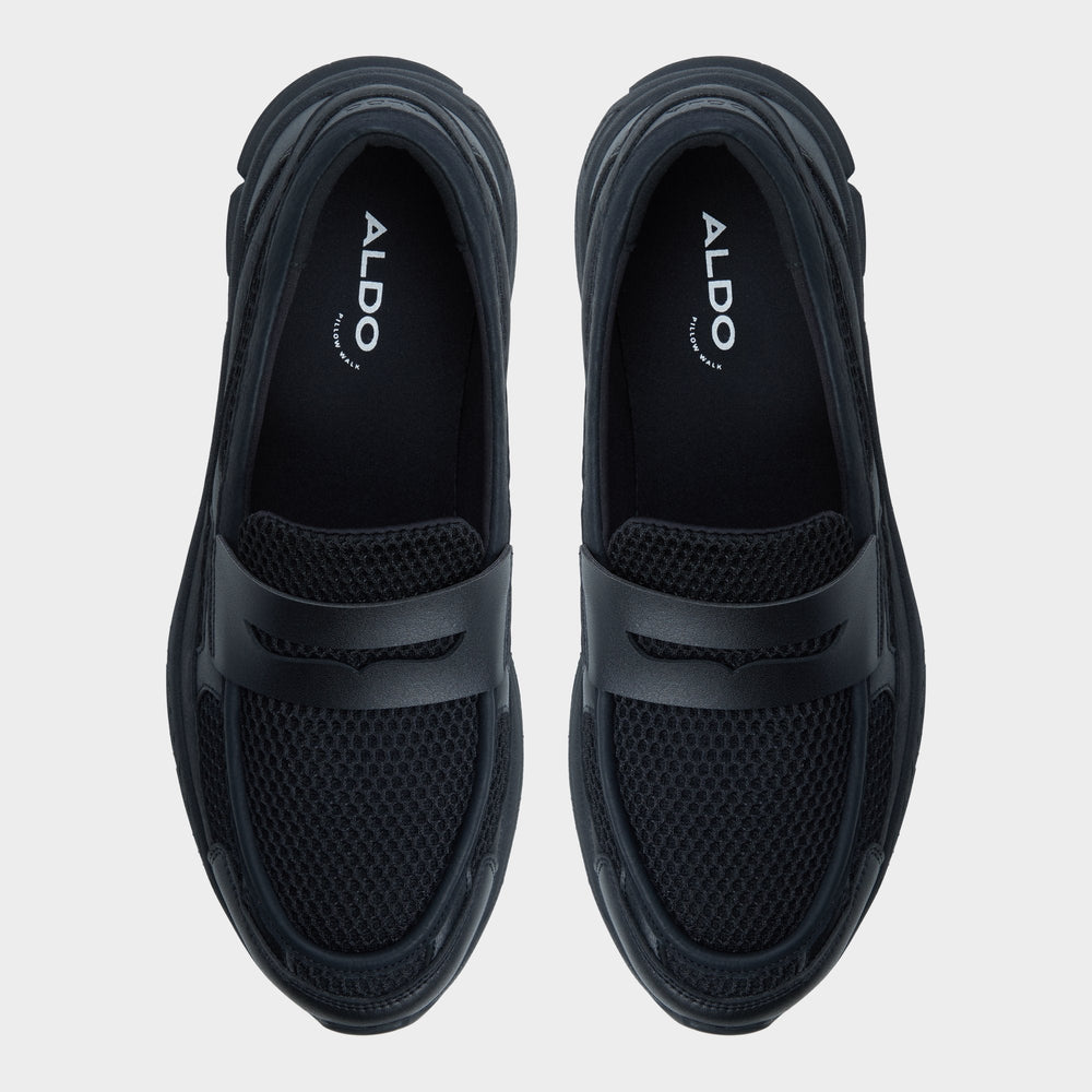 Aldo Loafersnkr in Black - Slip-on sneaker, Jogger sole Men