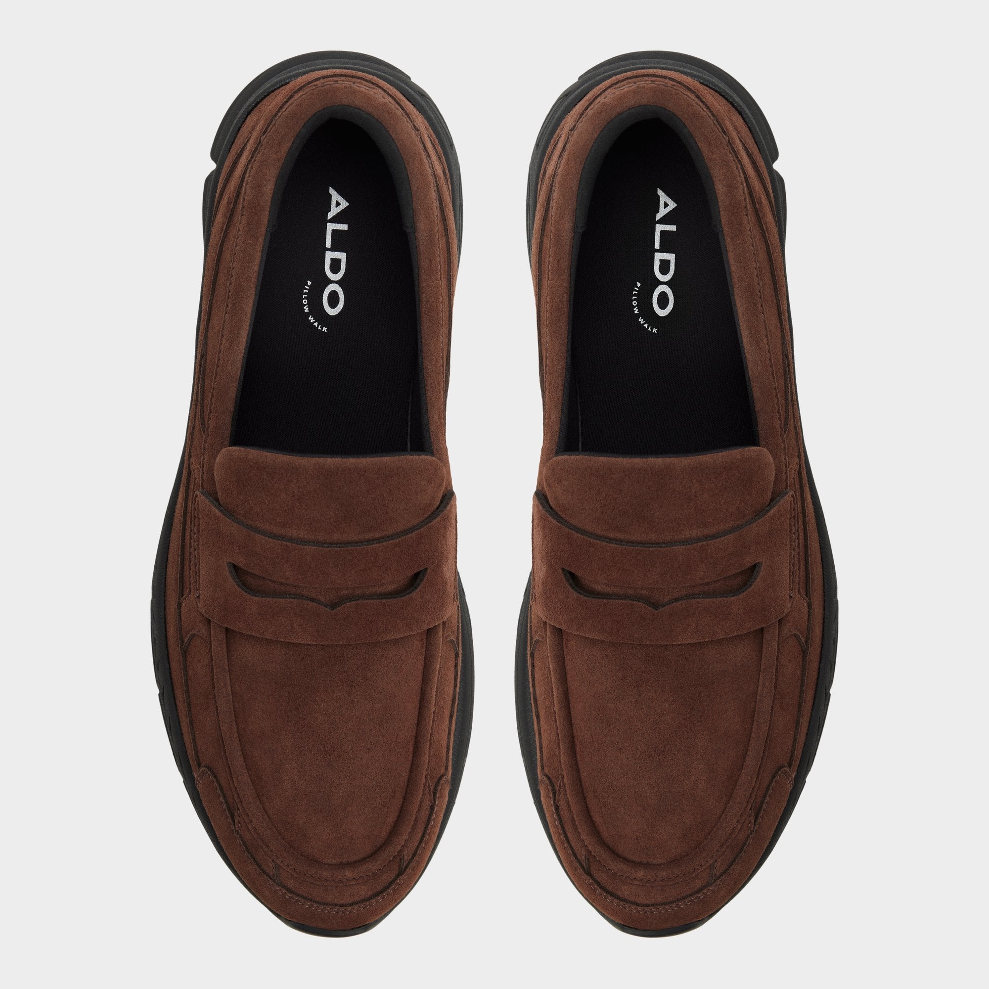 Aldo Loafersnkr in Rust - Slip-on sneaker, Jogger sole Men