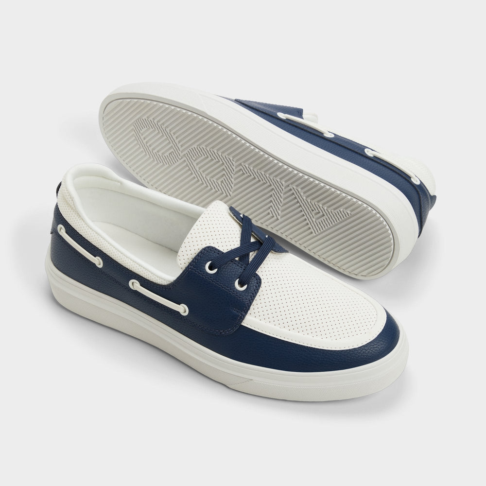 Aldo Wildwave White/Navy Men's Casual Shoes - Boat shoe Men