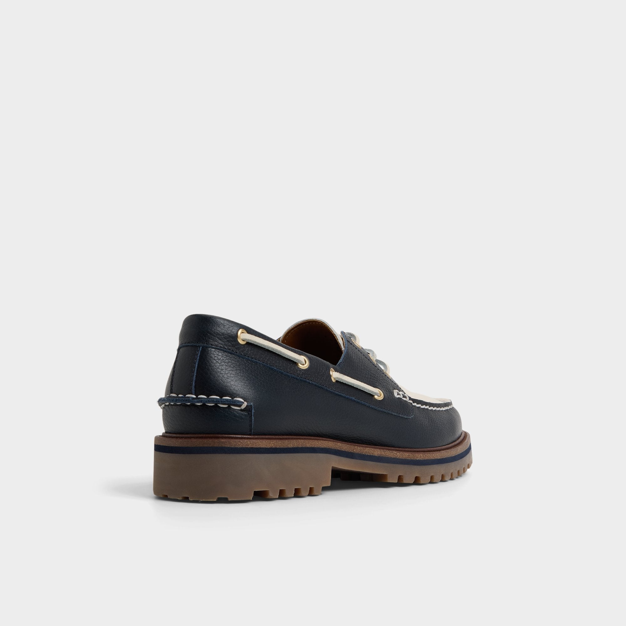 Aldo Cedric in Navy - Boat shoe Men