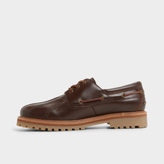 Aldo Finn in Medium Brown - Boat shoe, Lug sole Men