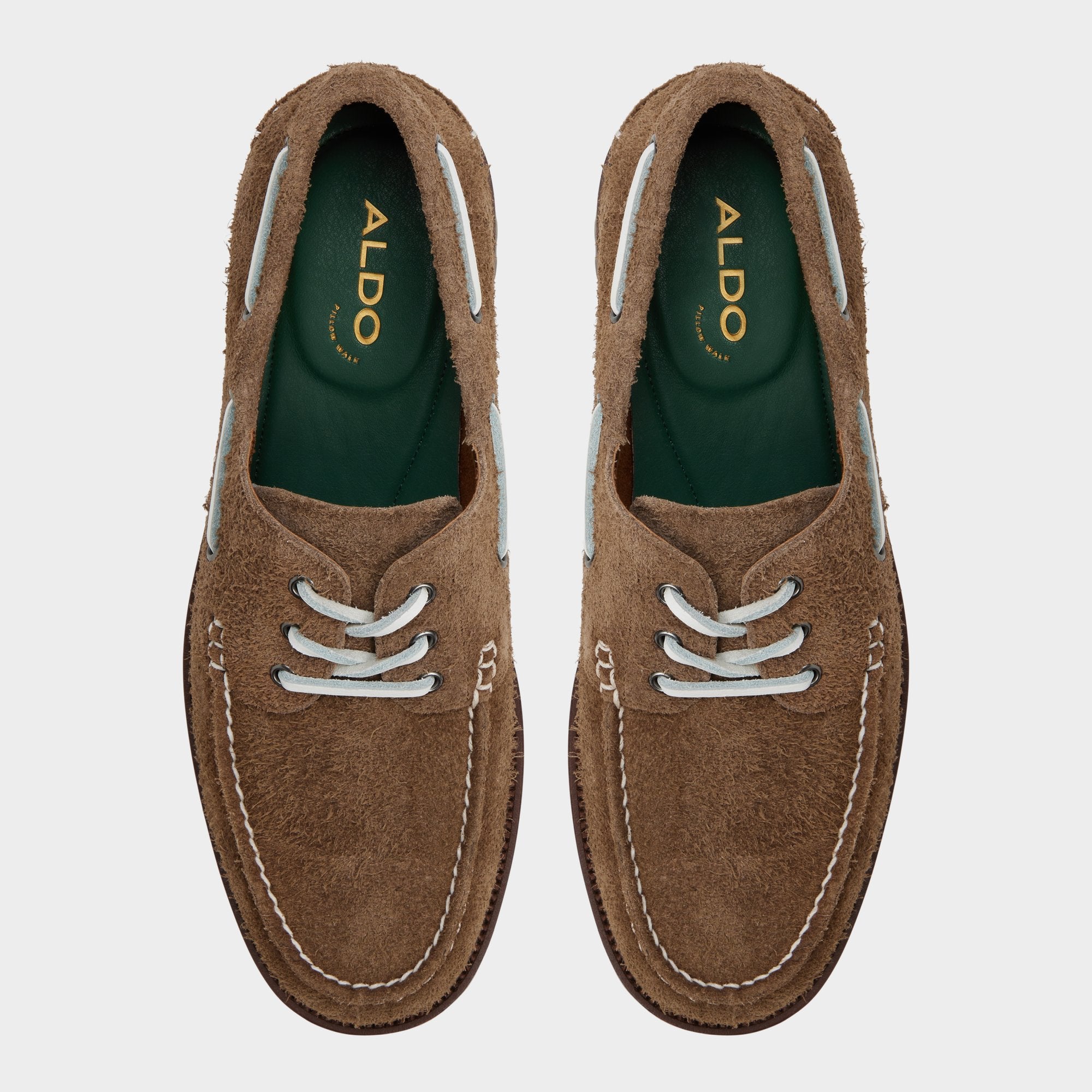 Aldo Cedric in Open Brown - Boat shoe Men