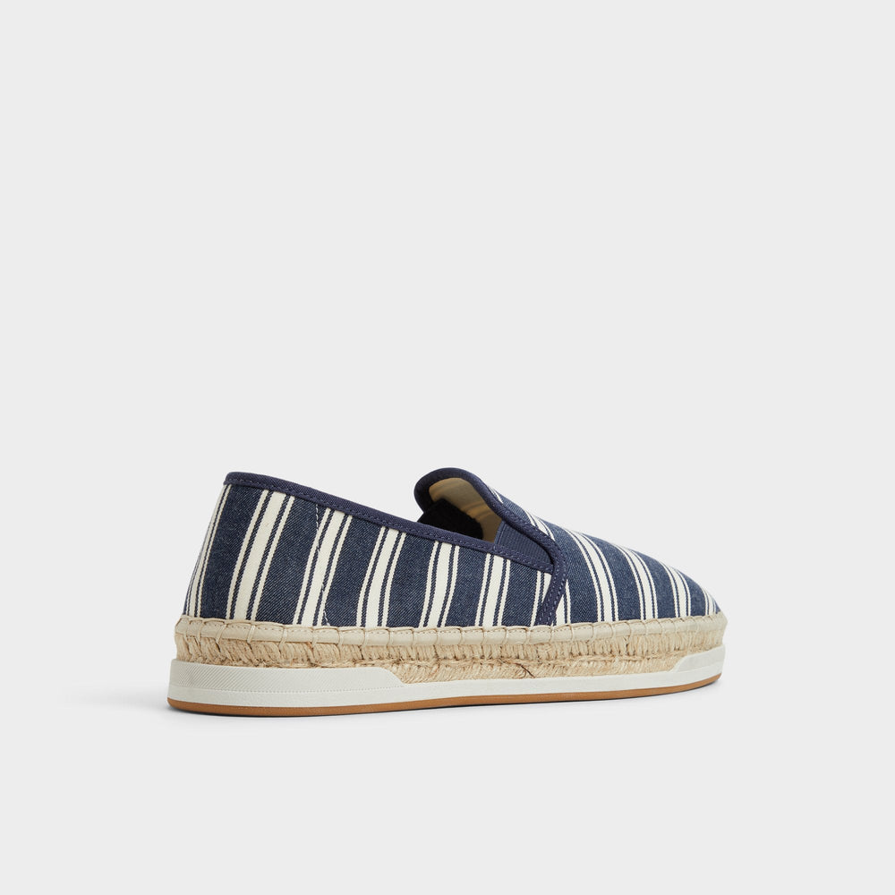 Aldo Johnney Navy Men's Loafers & Slip-Ons - Espadrille Men
