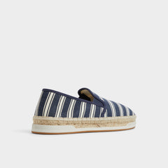 Aldo Johnney Navy Men's Loafers & Slip-Ons - Espadrille Men