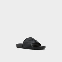 Aldo Kedau Black Men's Slides - Slide sandal Men