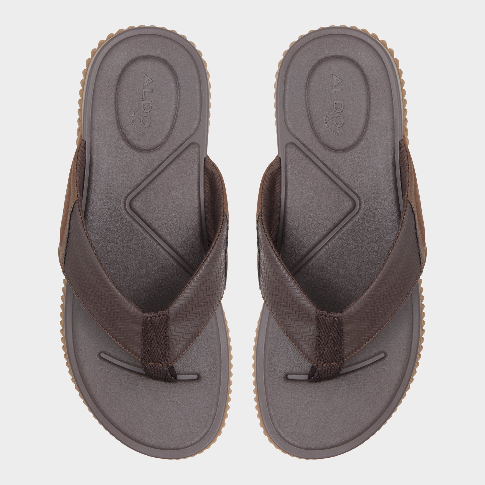 Aldo Riptide Other Brown Men's Flip flops - Flip flop Men