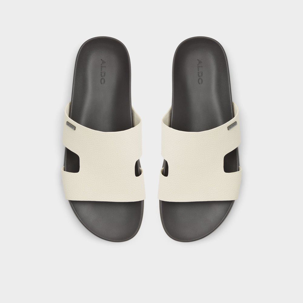 Aldo Mondi Light Grey Men's Slides - Slide sandal Men