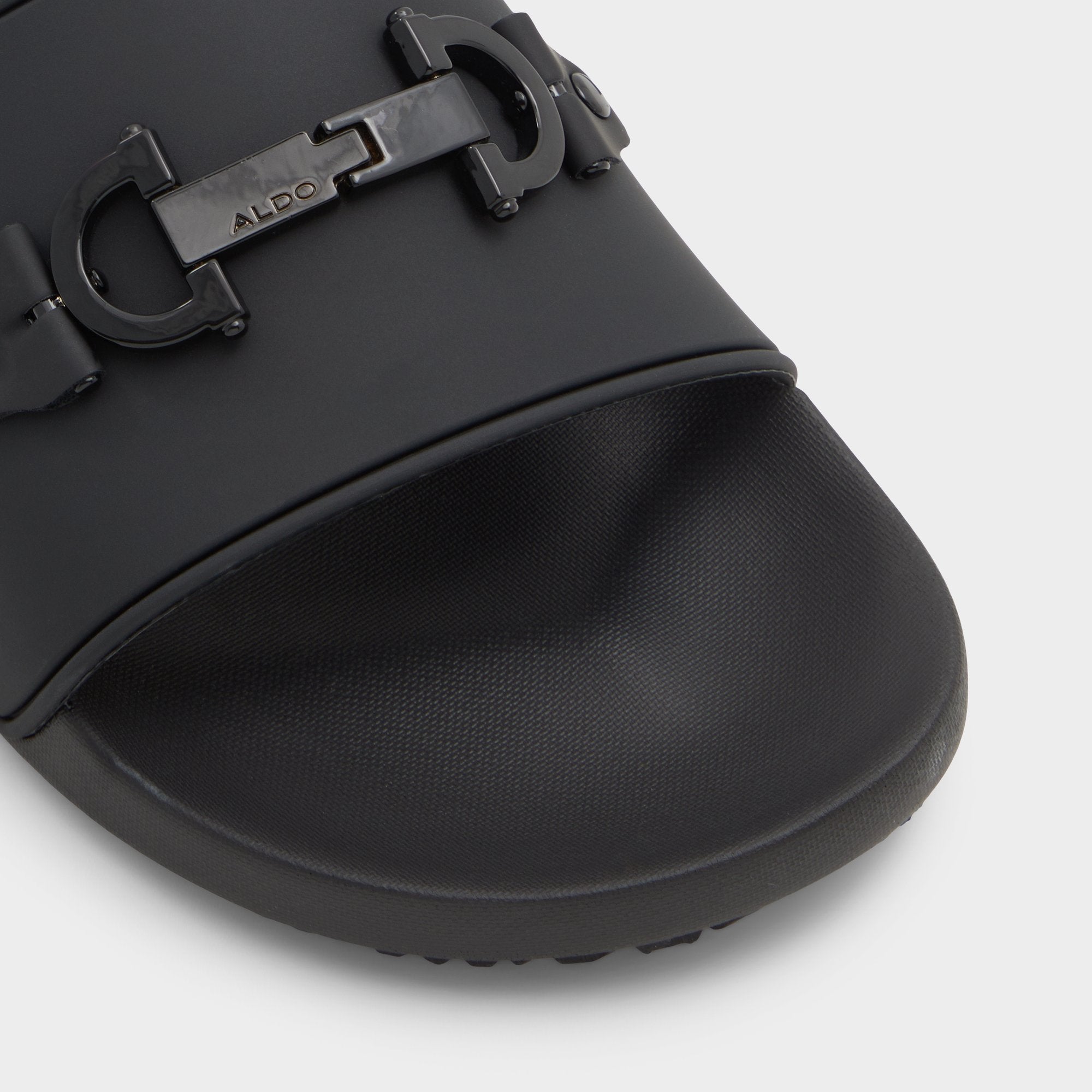 Aldo Loungeslide Black Men's Slides - Slide sandal Men