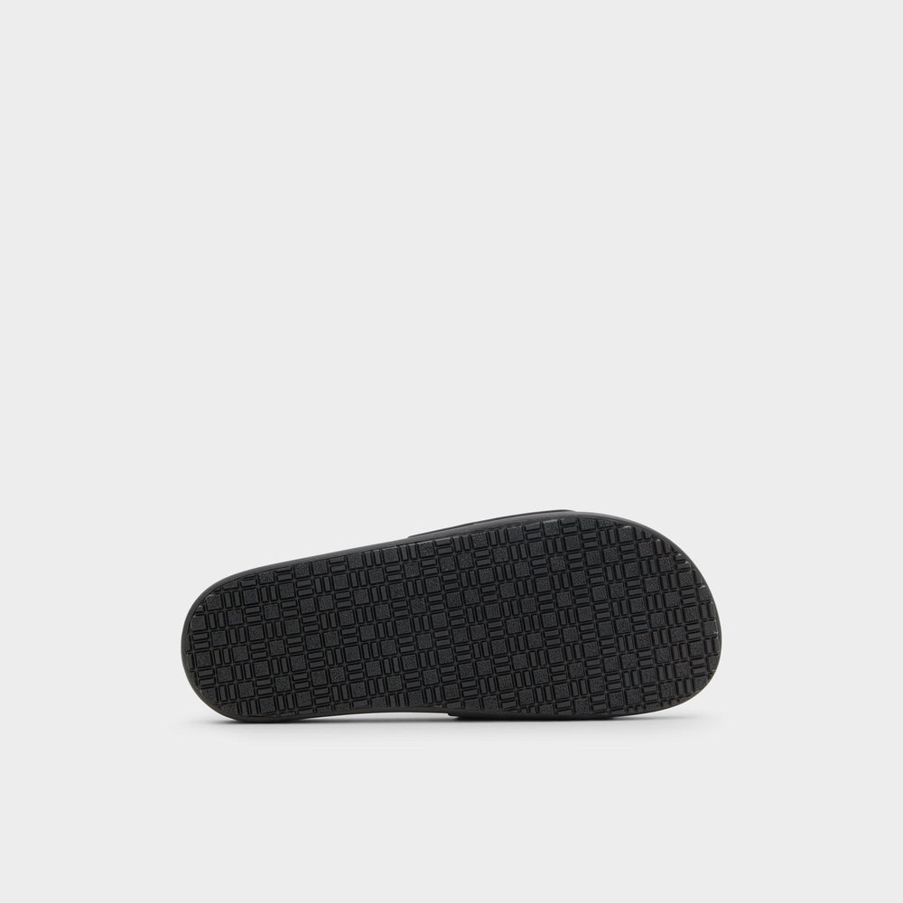 Aldo Loungeslide Black Men's Slides - Slide sandal Men