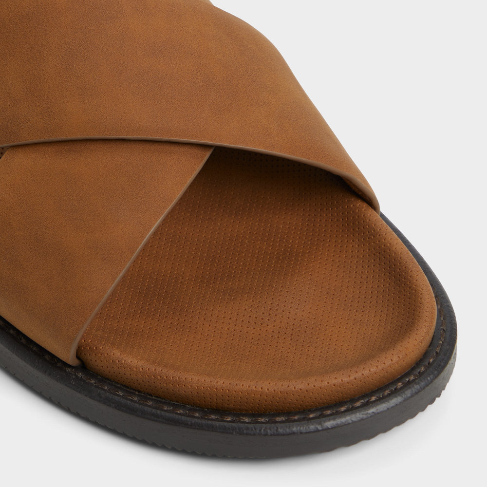 Aldo Marrin Cognac Men's Slides - Slide sandal Men