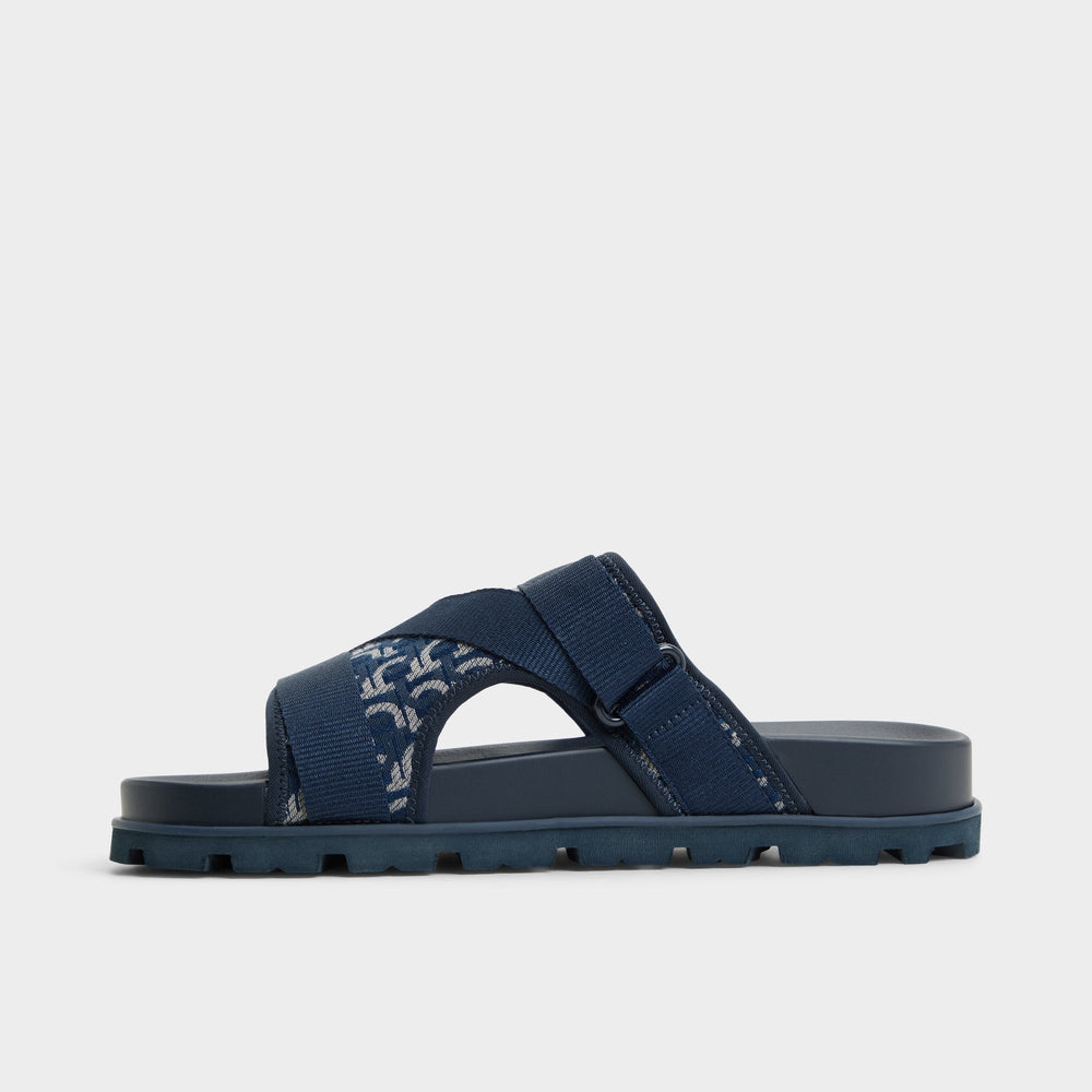 Aldo Deniels Other Navy Men's Slides - Slide sandal Men