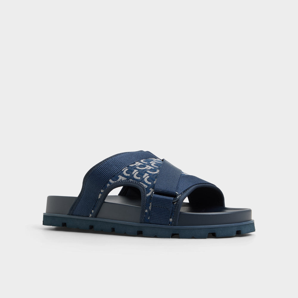 Aldo Deniels Other Navy Men's Slides - Slide sandal Men