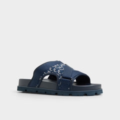 Aldo Deniels Other Navy Men's Slides - Slide sandal Men