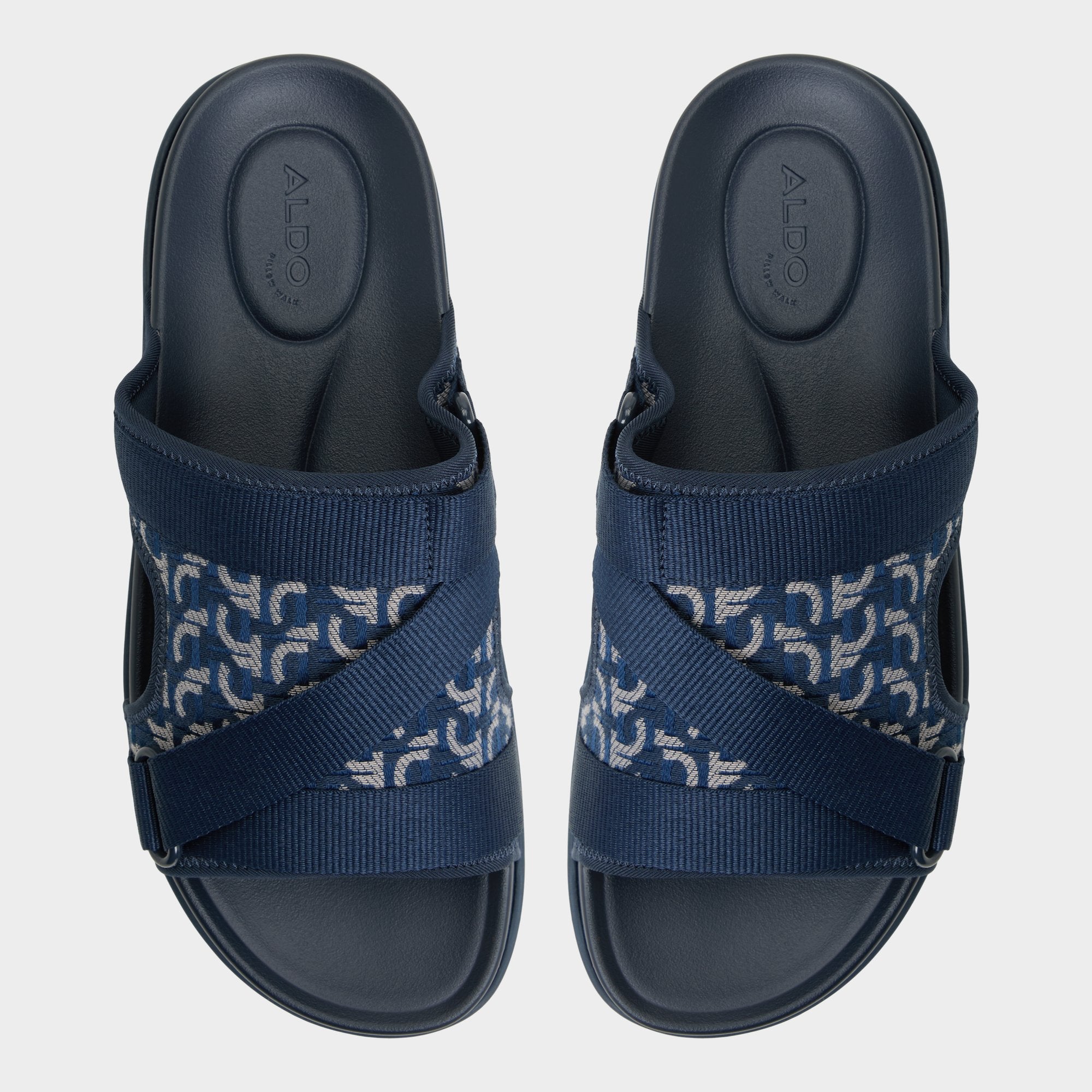 Aldo Deniels Other Navy Men's Slides - Slide sandal Men