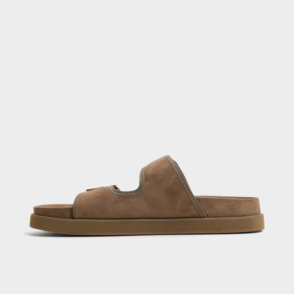 Aldo Sunnyside Light Brown Men's Slides - Slide sandal Men
