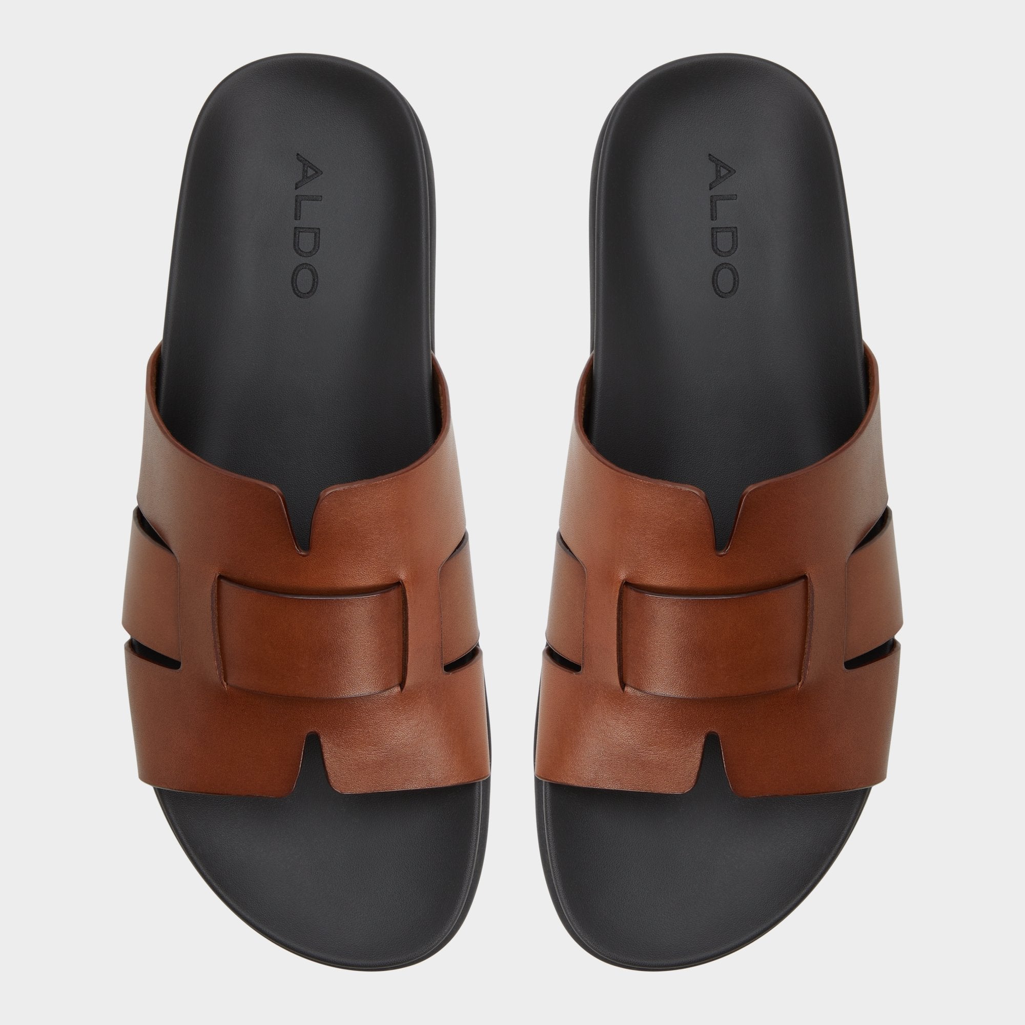 Aldo Padien Cognac Men's Sandals & Slides - Slide sandal Men