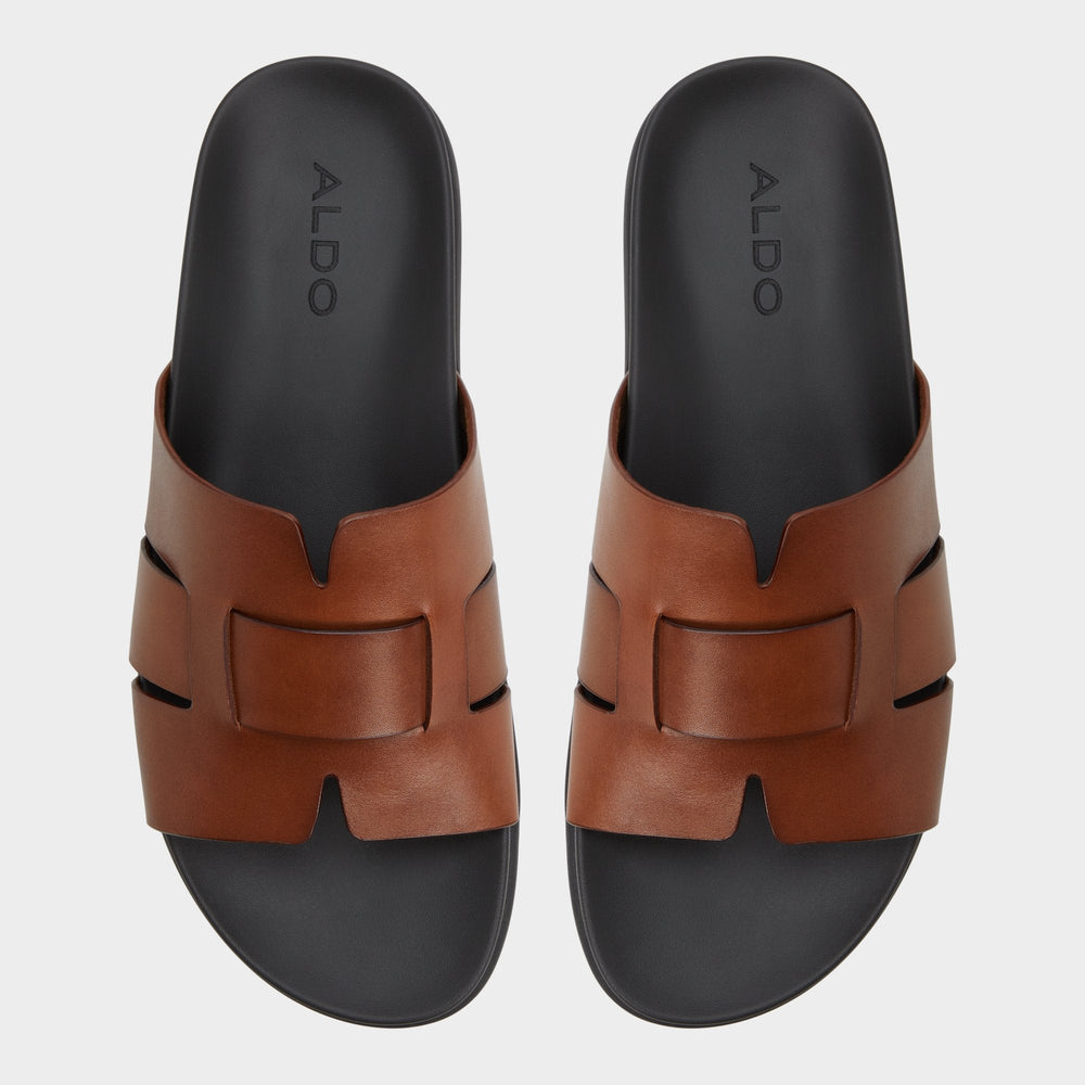 Aldo Padien Cognac Men's Sandals & Slides - Slide sandal Men