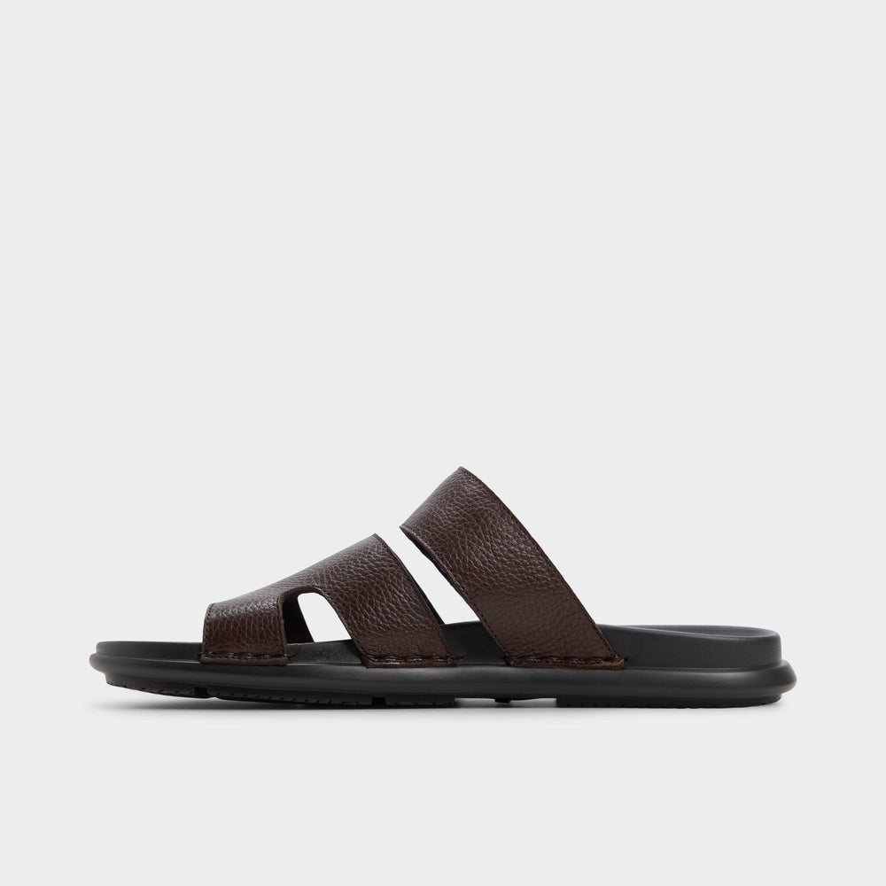 Aldo Windham Dark Brown Men's Sandals & Slides - Slide sandal Men