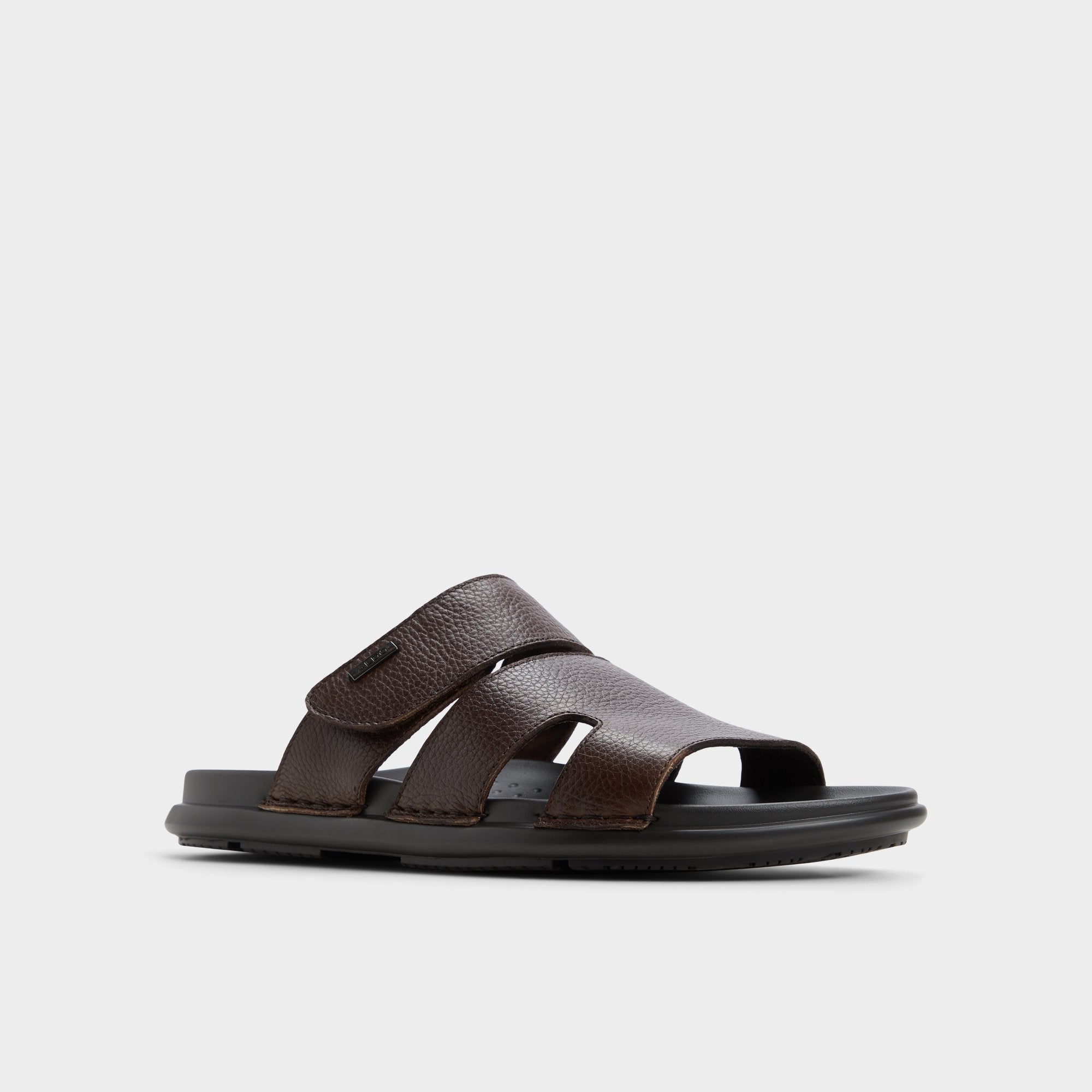 Aldo Windham Dark Brown Men's Sandals & Slides - Slide sandal Men