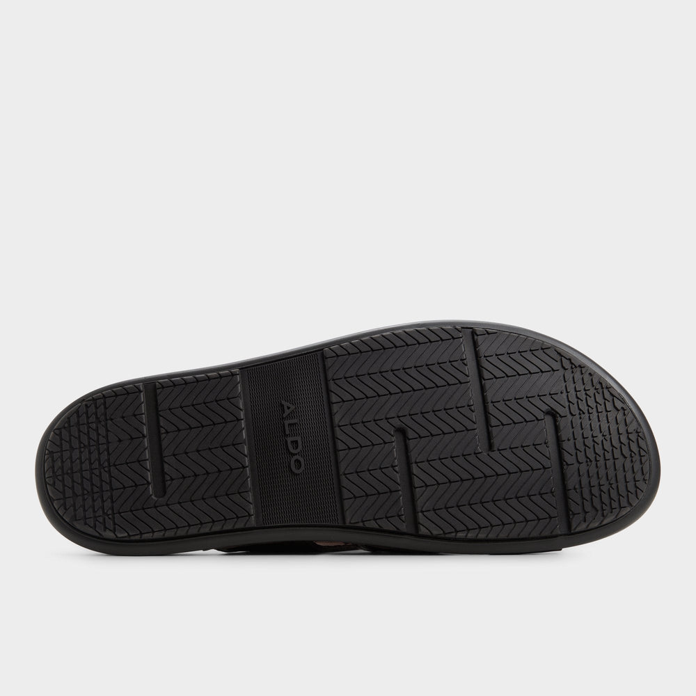 Aldo Windham Dark Brown Men's Sandals & Slides - Slide sandal Men