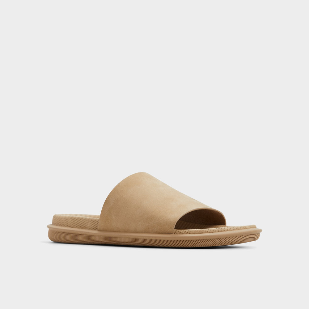 Aldo Galesa Light Beige Men's Slides - Slide sandal Men