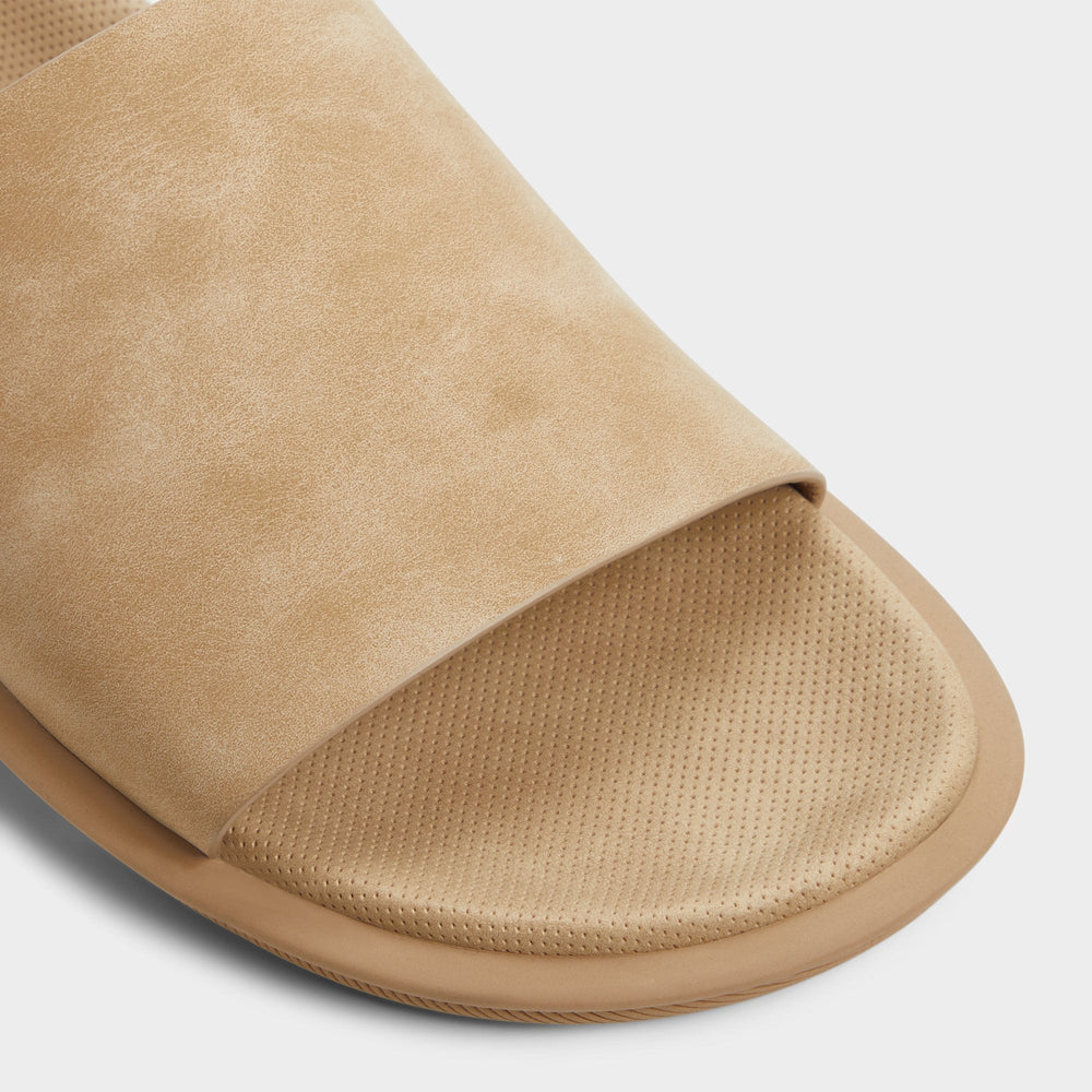 Aldo Galesa Light Beige Men's Slides - Slide sandal Men