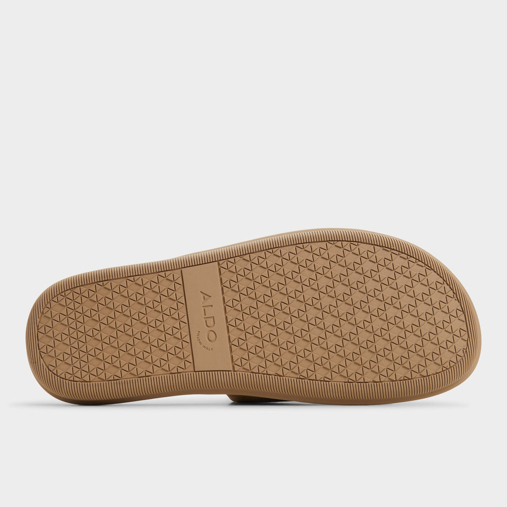 Aldo Galesa Light Beige Men's Slides - Slide sandal Men
