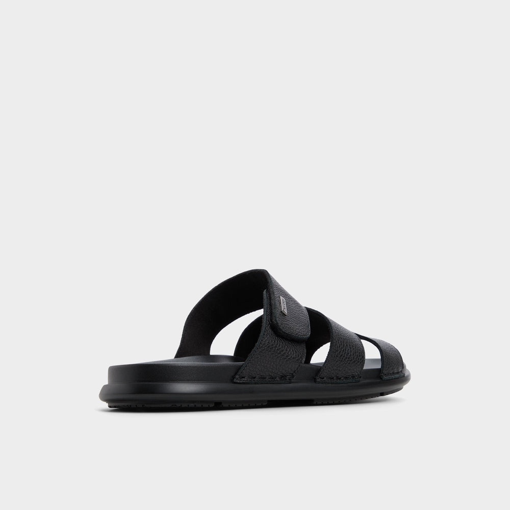Aldo Windham Black Men's Sandals & Slides - Slide sandal Men