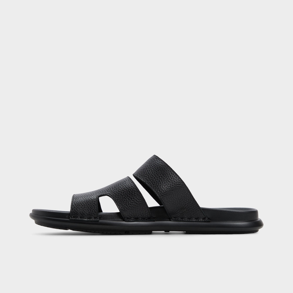 Aldo Windham Black Men's Sandals & Slides - Slide sandal Men