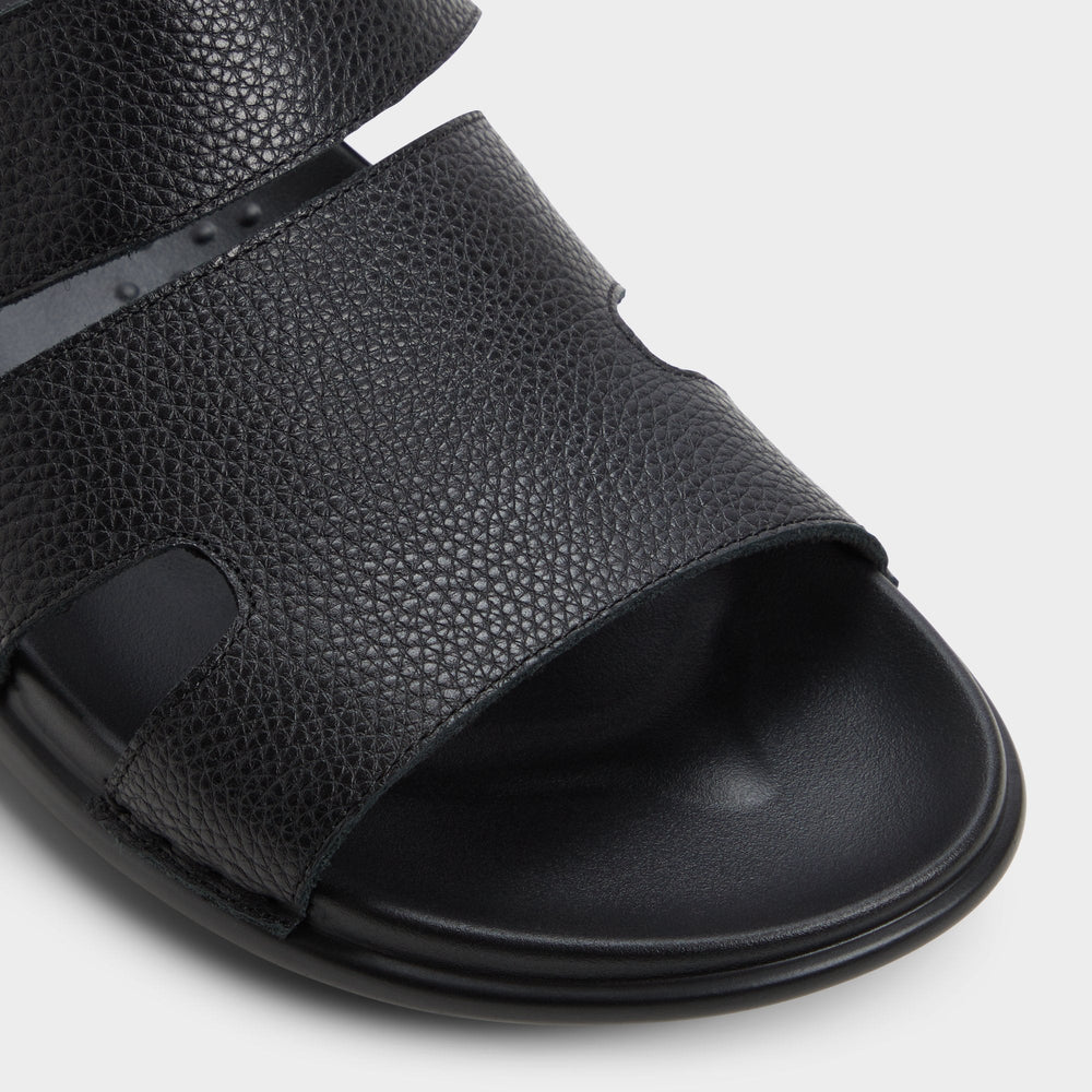Aldo Windham Black Men's Sandals & Slides - Slide sandal Men