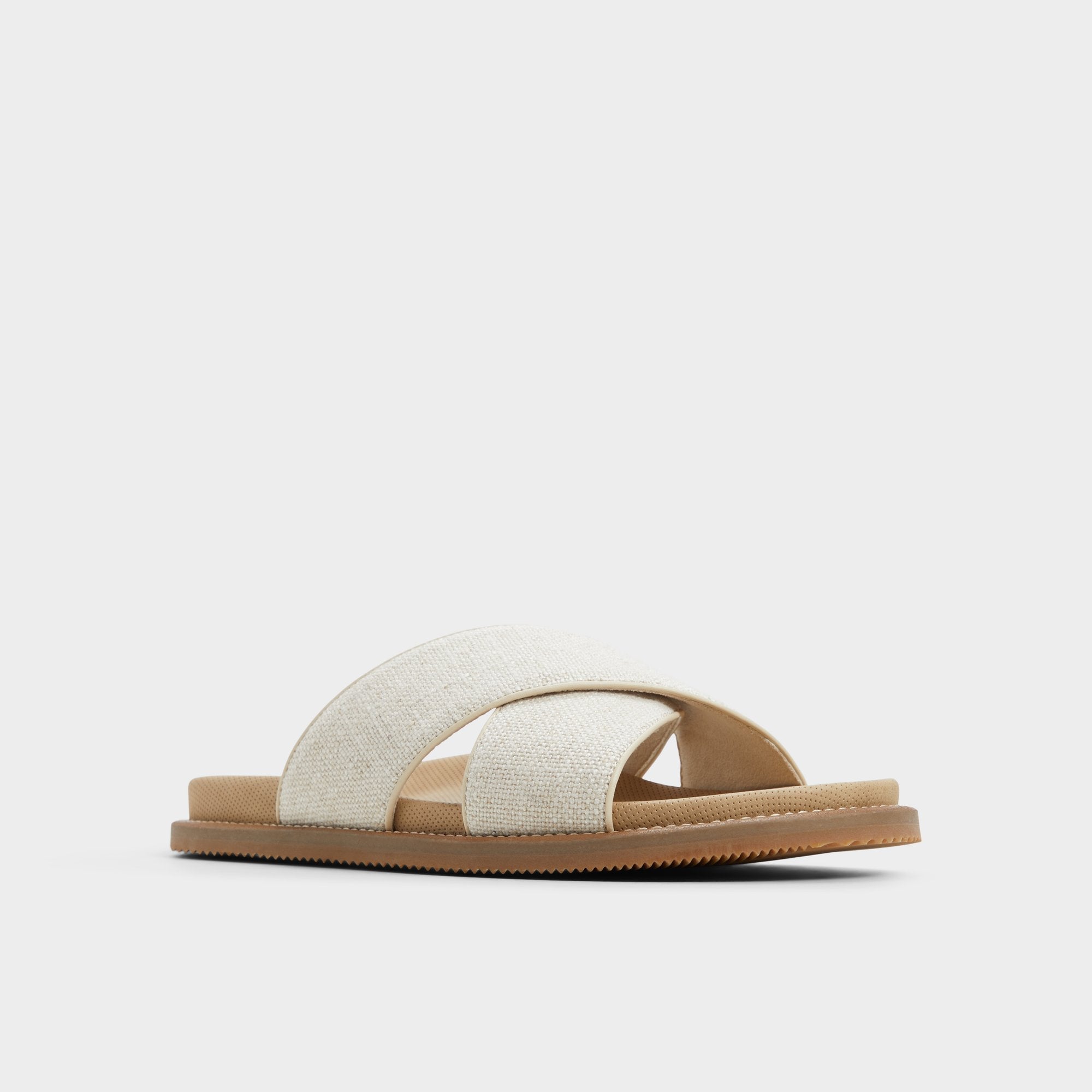 Aldo Marrin Open Beige Men's Slides - Slide sandal Men