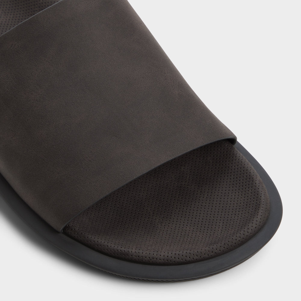 Aldo Galesa Brown Men's Slides - Slide sandal Men