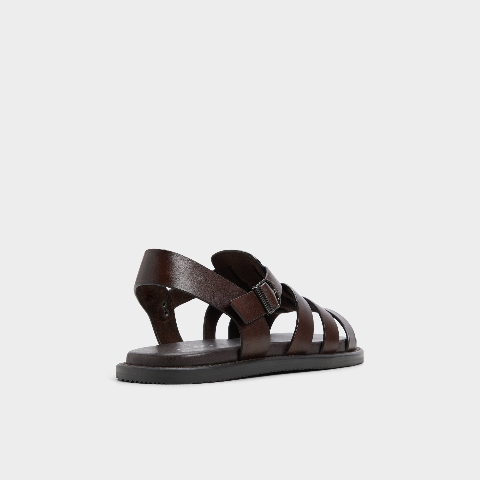 Aldo Warley Dark Brown Men's Sandals & Slides - Strappy flat sandal Men