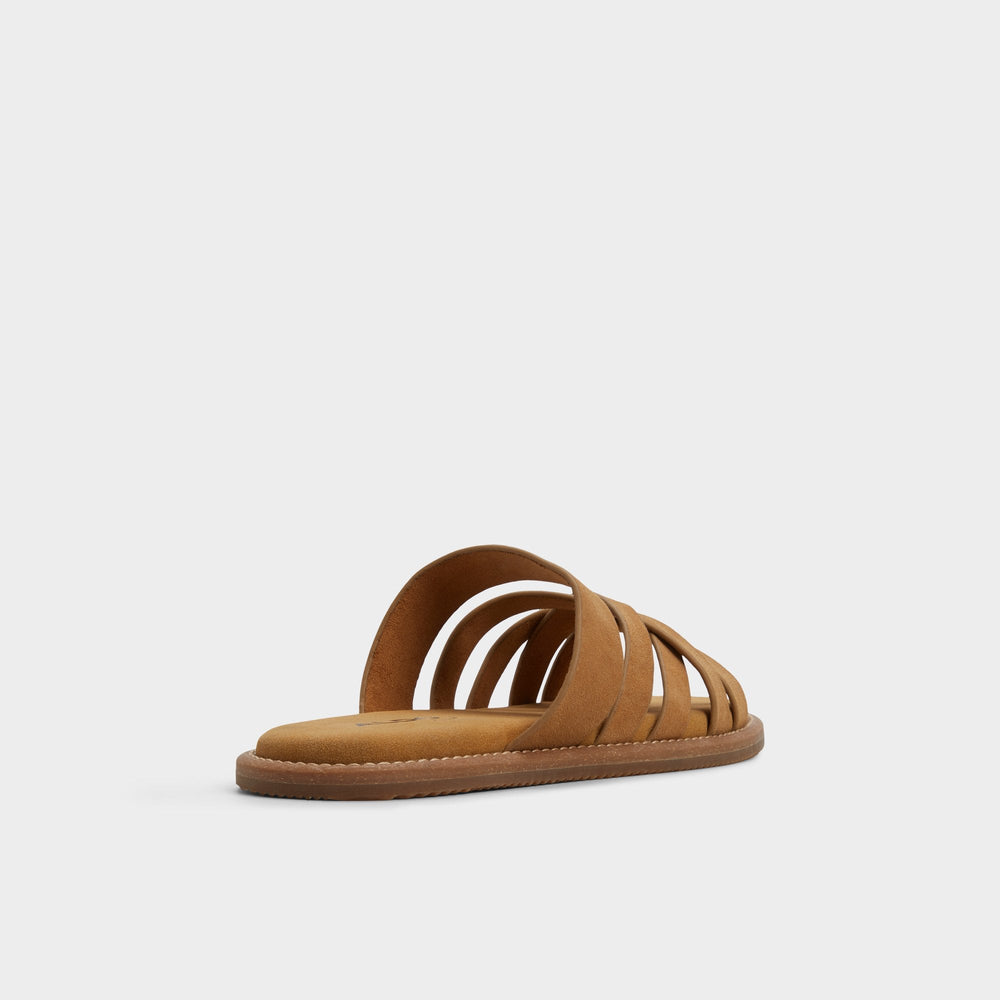 Aldo Haniff Camel Men's Sandals & Slides - Strappy flat sandal Men