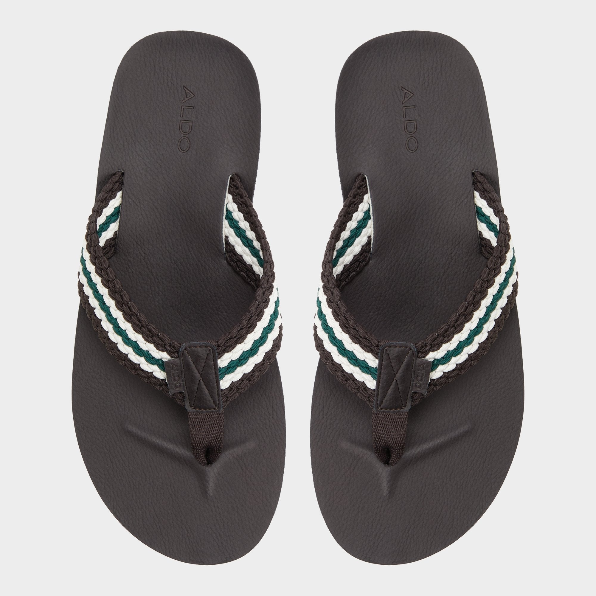 Aldo Adede Dark Brown Men's Flip flops - Flip flop Men