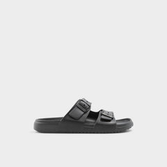 Aldo Hideo Black Men's Slides - Slide sandal Men