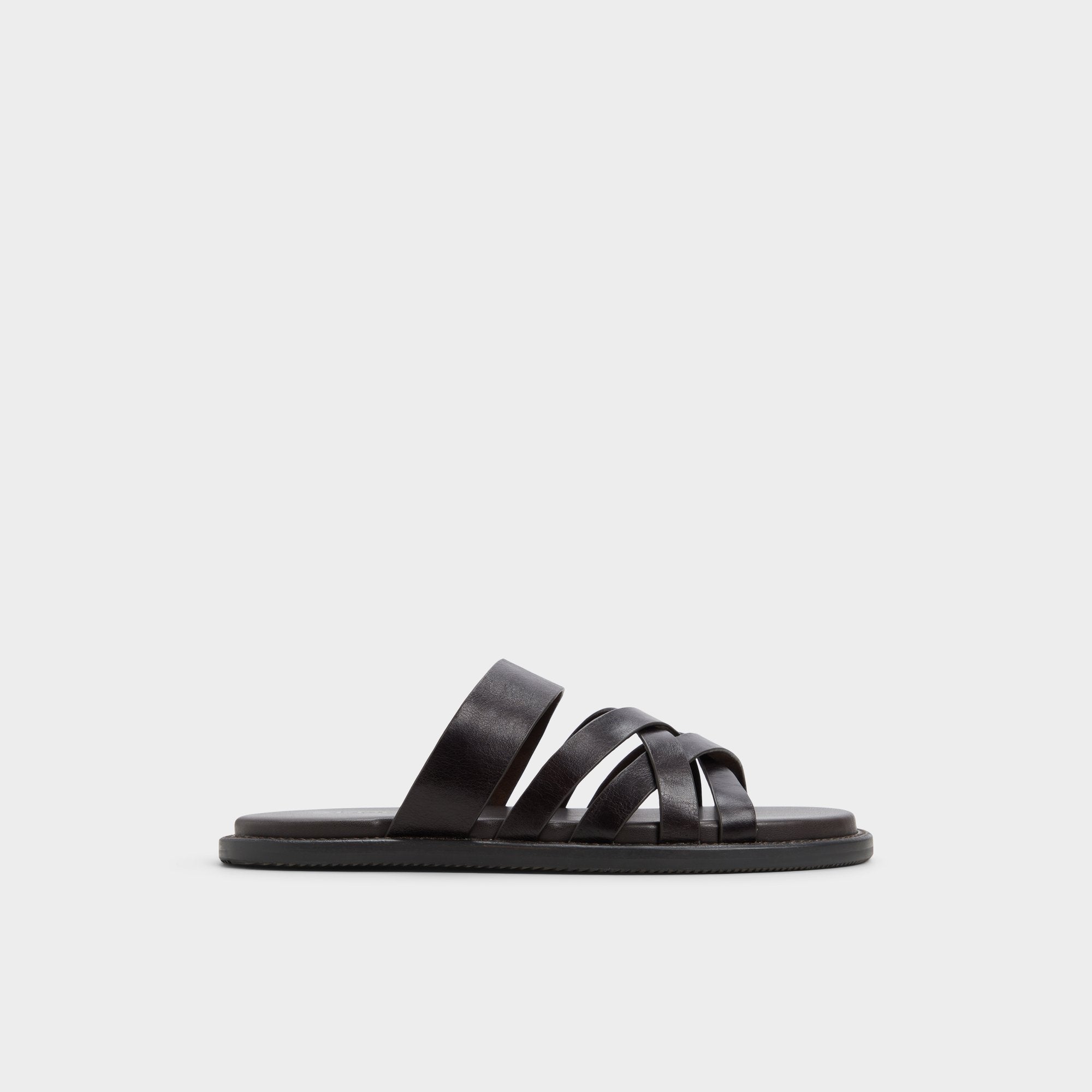 Aldo Haniff Brown Men's Sandals & Slides - Strappy flat sandal Men