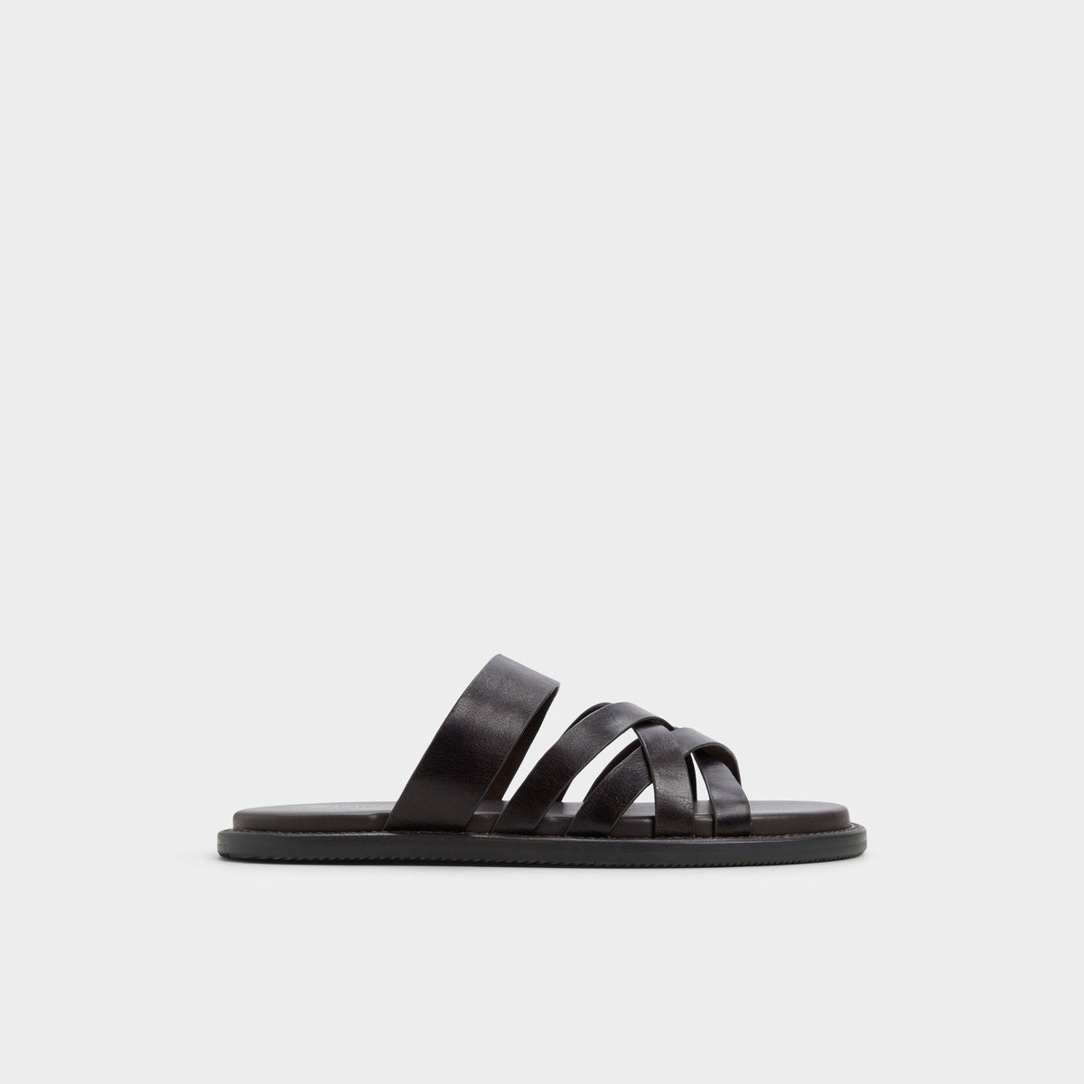 Aldo Haniff Brown Men's Sandals & Slides - Strappy flat sandal Men