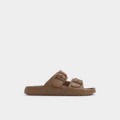 Aldo Hideo Light Brown Men's Slides - Slide sandal Men