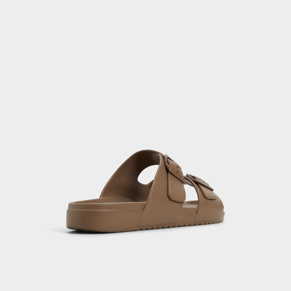 Aldo Hideo Light Brown Men's Slides - Slide sandal Men