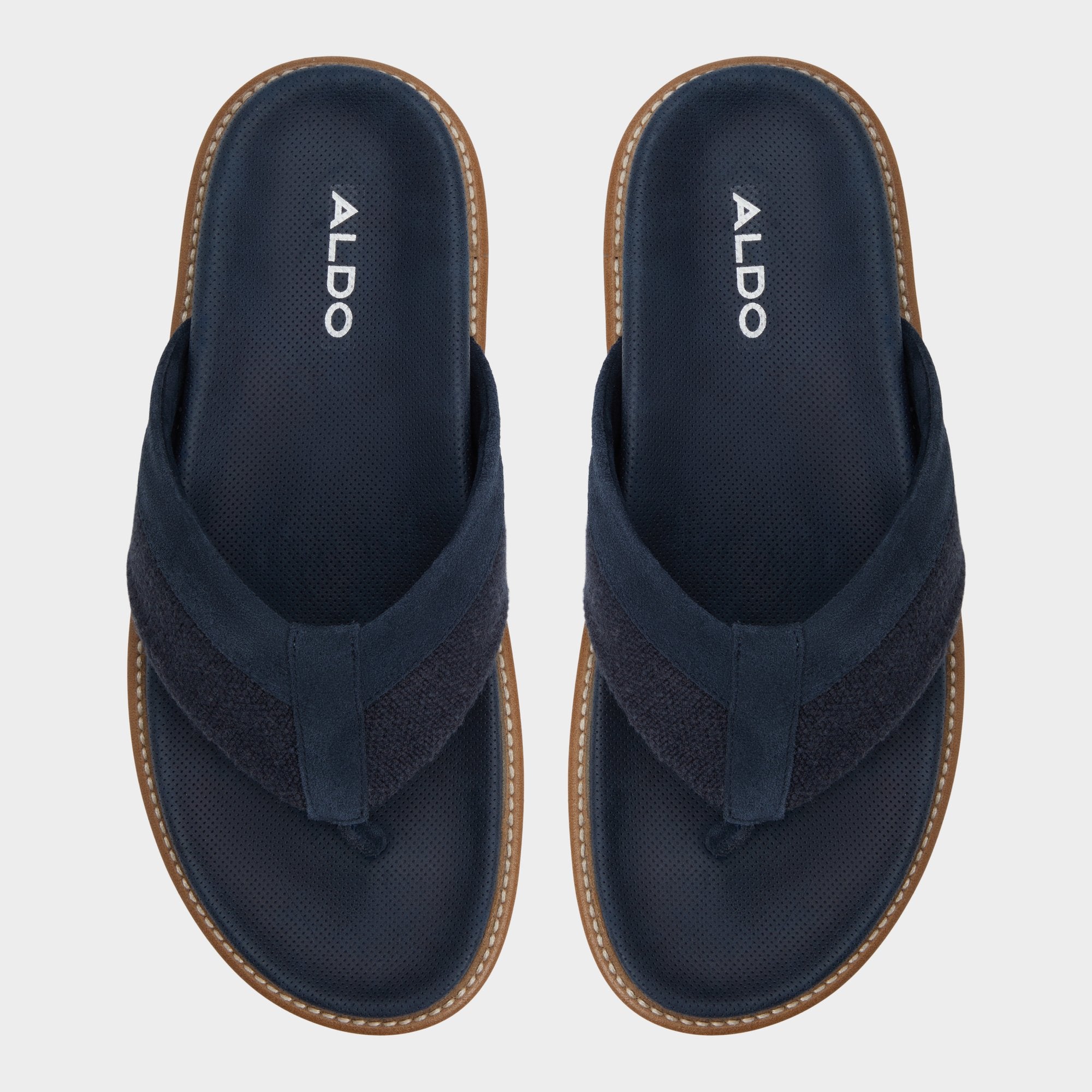 Aldo Beachbreeze Navy Men's Slides - Slide sandal Men