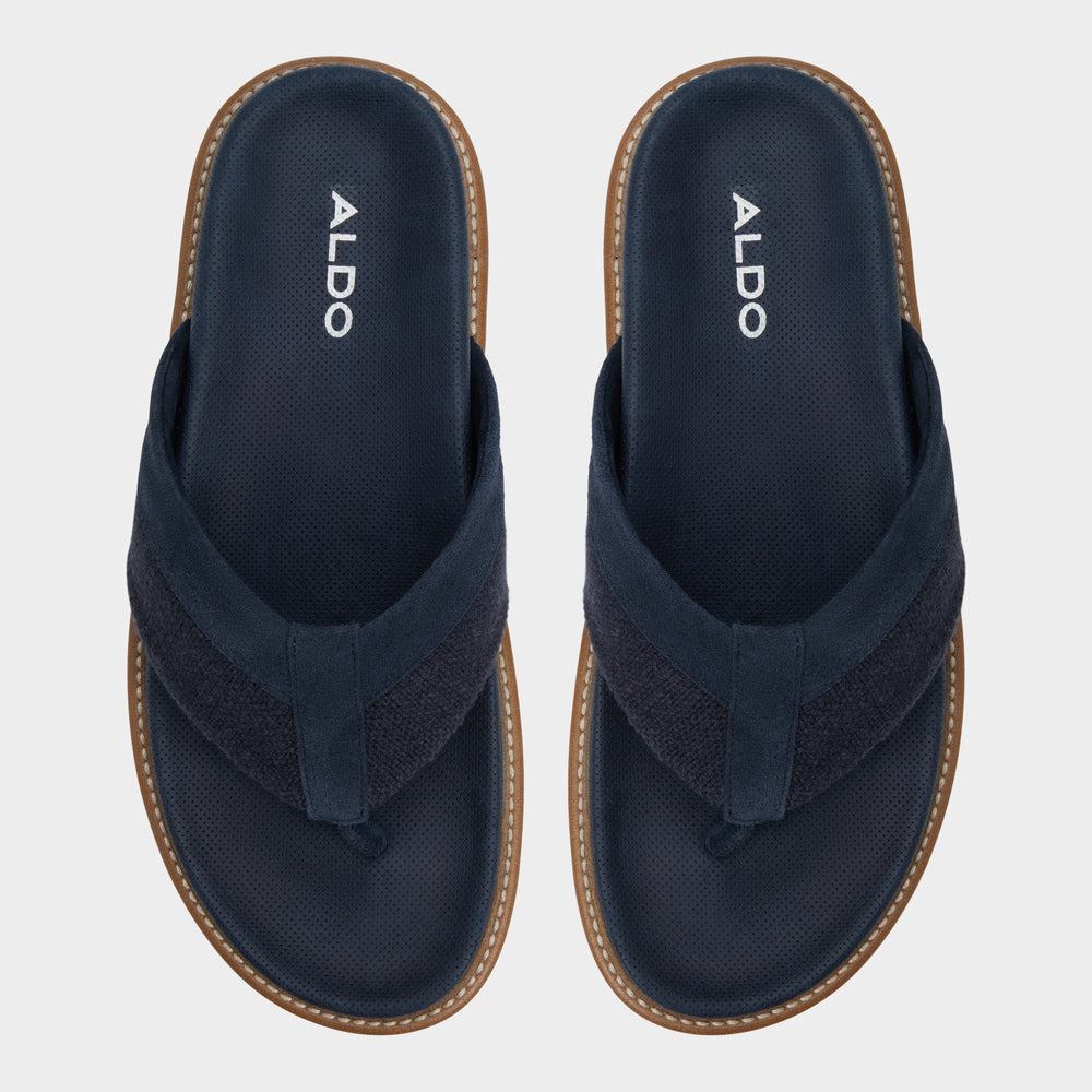 Aldo Beachbreeze Navy Men's Slides - Slide sandal Men