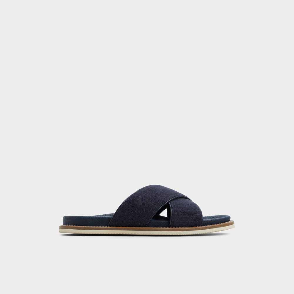 Aldo Marrin Navy Men's Slides - Slide sandal Men