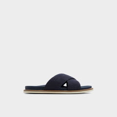 Aldo Marrin Navy Men's Slides - Slide sandal Men