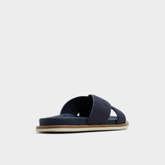 Aldo Marrin Navy Men's Slides - Slide sandal Men