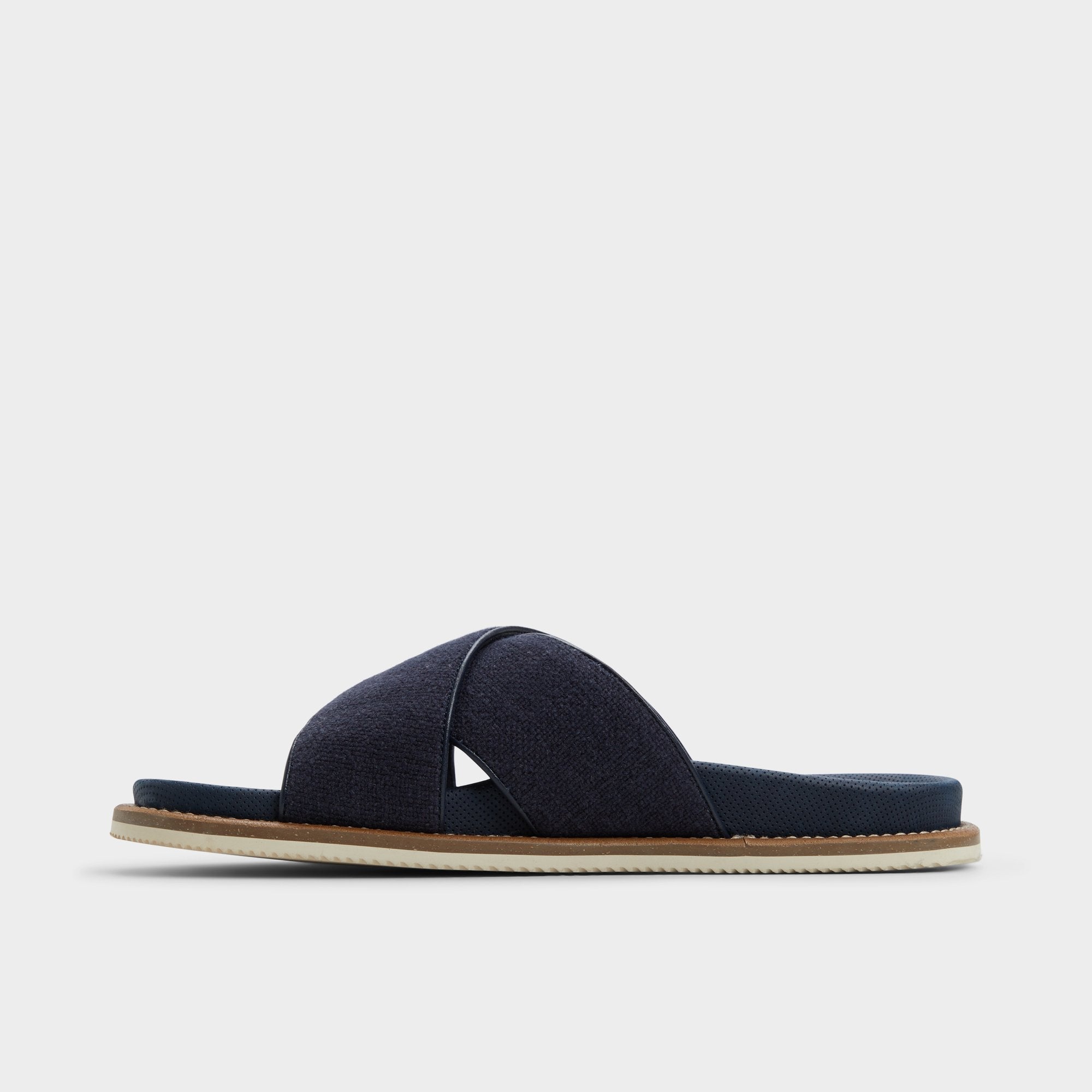 Aldo Marrin Navy Men's Slides - Slide sandal Men