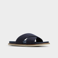 Aldo Marrin Navy Men's Slides - Slide sandal Men
