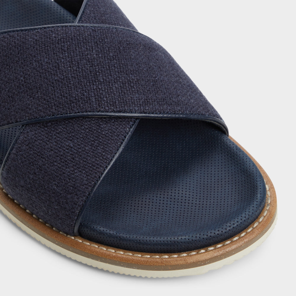 Aldo Marrin Navy Men's Slides - Slide sandal Men