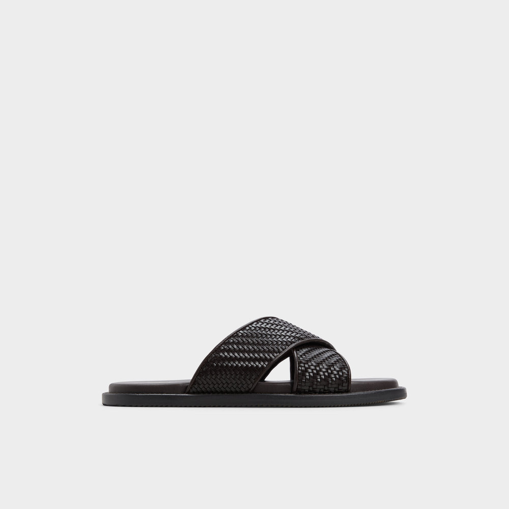 Aldo Tarik Dark Brown Men's Sandals & Slides - Slide sandal Men