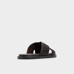 Aldo Tarik Dark Brown Men's Sandals & Slides - Slide sandal Men